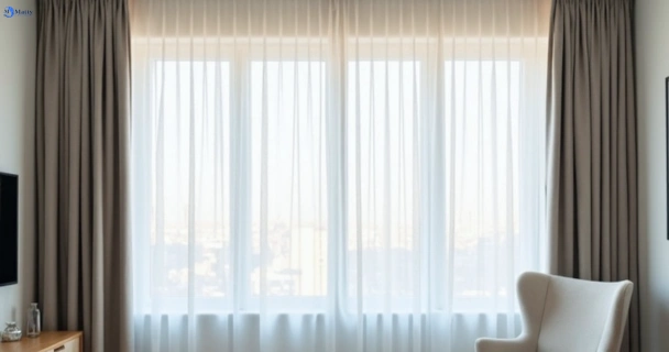 Restored vibrant drapes in kentlyn-nsw QLD after Matty Curtain Cleaning